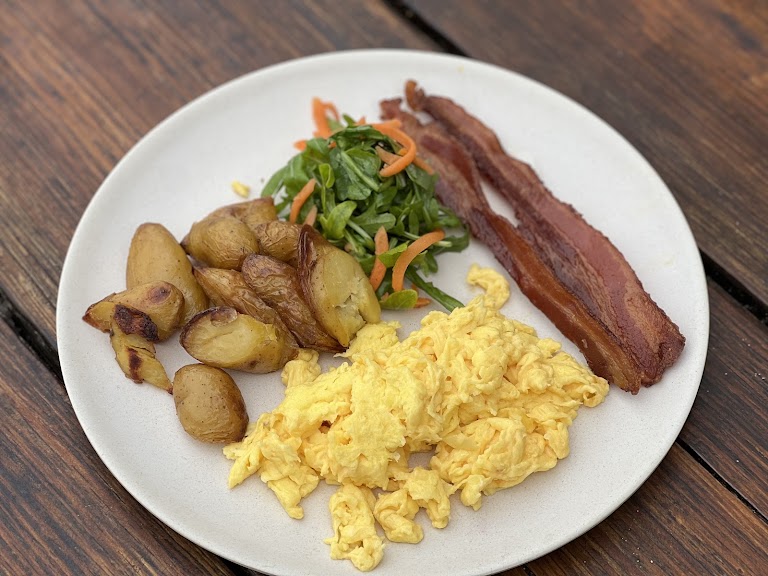 Breakfast at Malibu Farm Pier Cafe