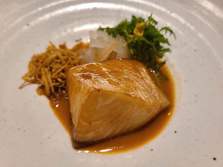 Grilled Ora King Salmon at Baroo