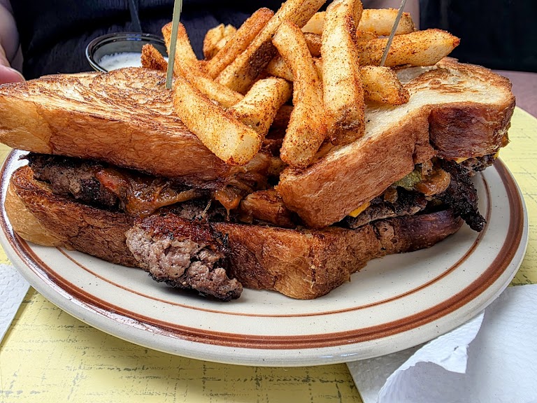 Brisket Pastrami Sandwiches at Le Hut Dinette
