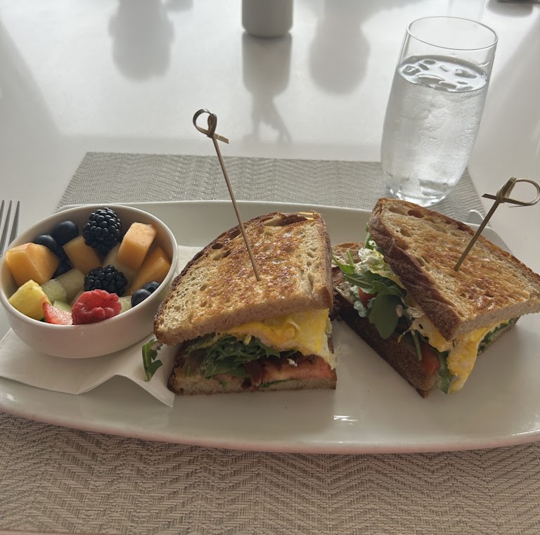 Breakfast Sandwich at The Penthouse