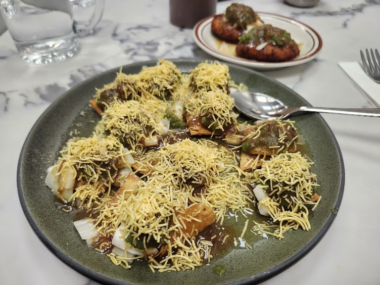 Sev Puri at India's Grill
