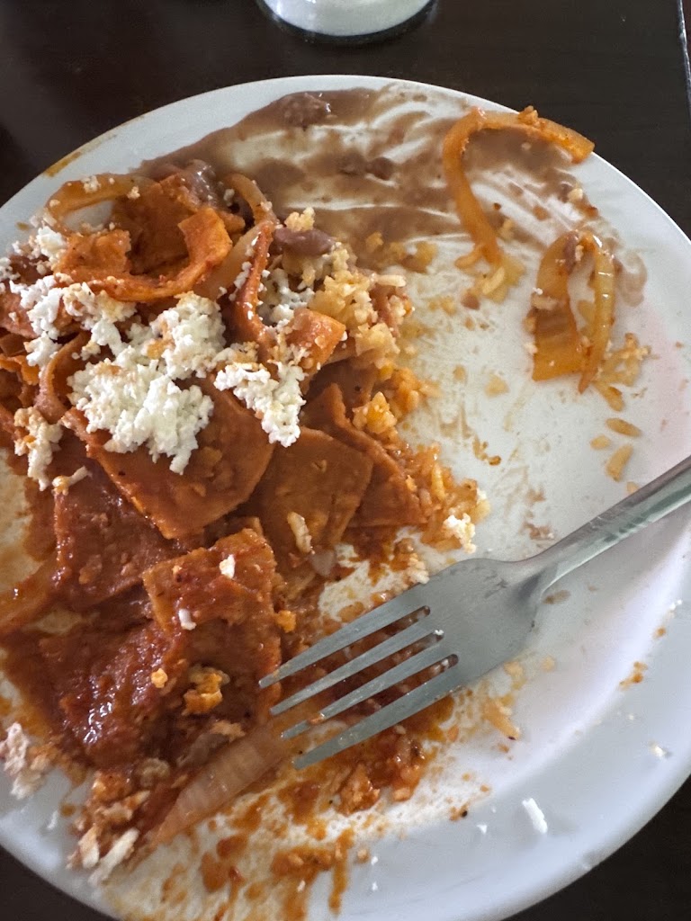 Chilaquiles Mexican Style at Restaurant Maria