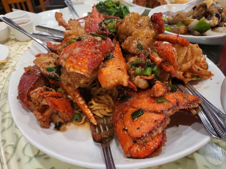 SALT & Pepper Shrimp at Kim Tar Restaurant