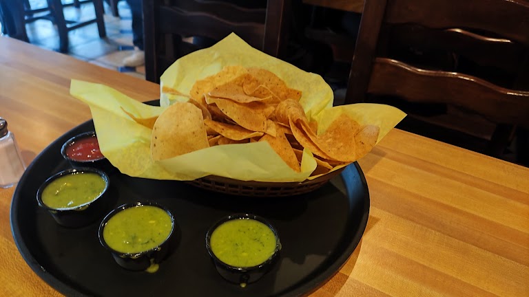 Fresh Guacamole Salsa at Las Fuentes Mexican Restaurant