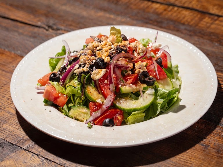 Greek Salad at Oliver Pepper - Mediterranean Grill
