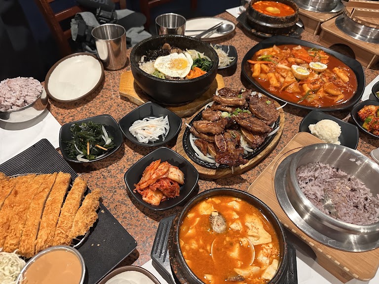 Galbi (bbq Beef Rib) + Tofu Soup at Tofu Bean Korean BBQ