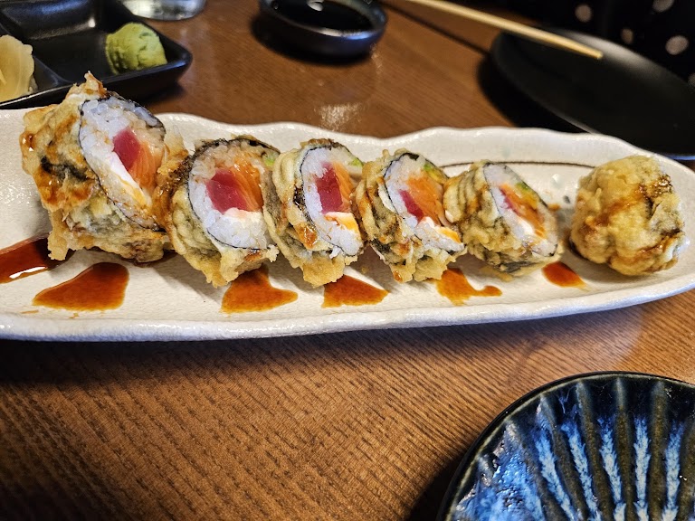 Snowflake Roll at Yuzu Japanese Sushi Bar