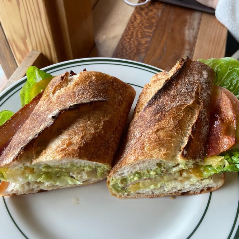 Avocado Tartine at Breakaway Cafe