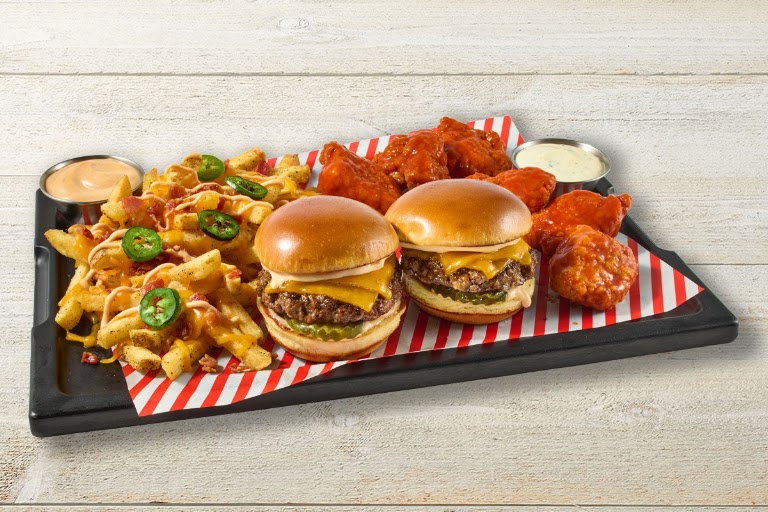 All-star Platter at TGI Fridays