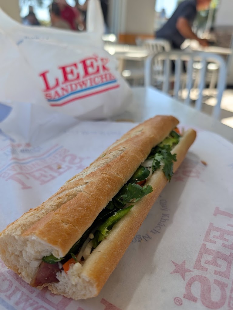 Bánh Mì - Grilled Chicken at Lee's Sandwiches