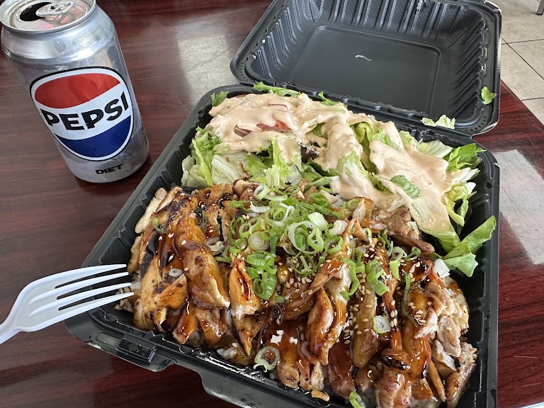 Chicken Teriyaki Plate at Teriyaki Bowl & Burger