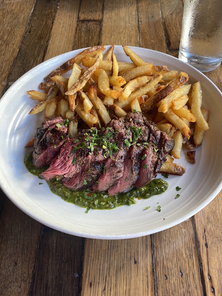 Chimichurri Steak Frites at Nomad Eatery