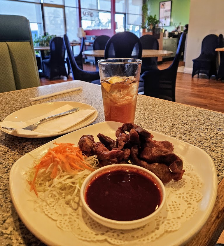 Lao Sausage at Kop Jai Lai
