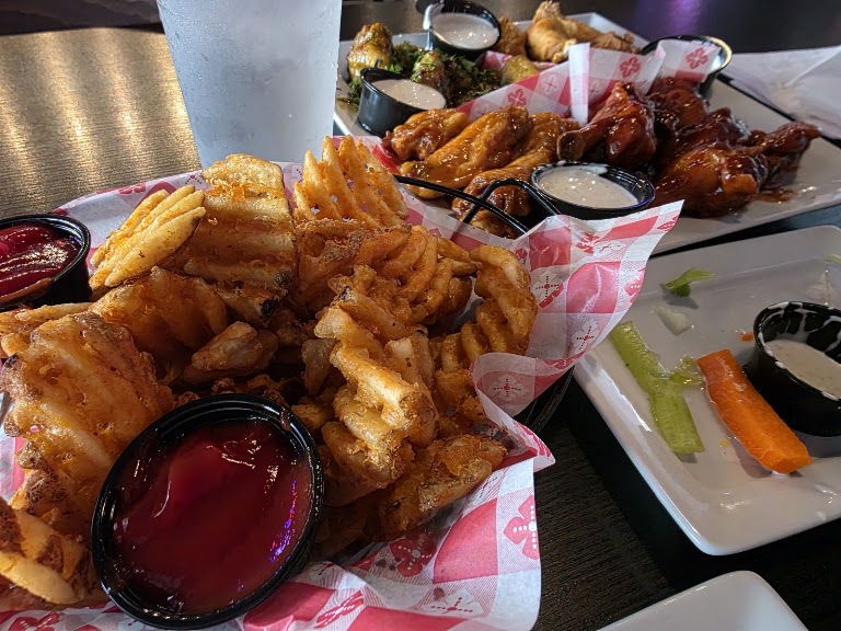 Basket of Fries at House of Wings Sportsbar