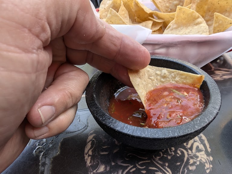 Nachos at Los Toros Mexican Restaurant