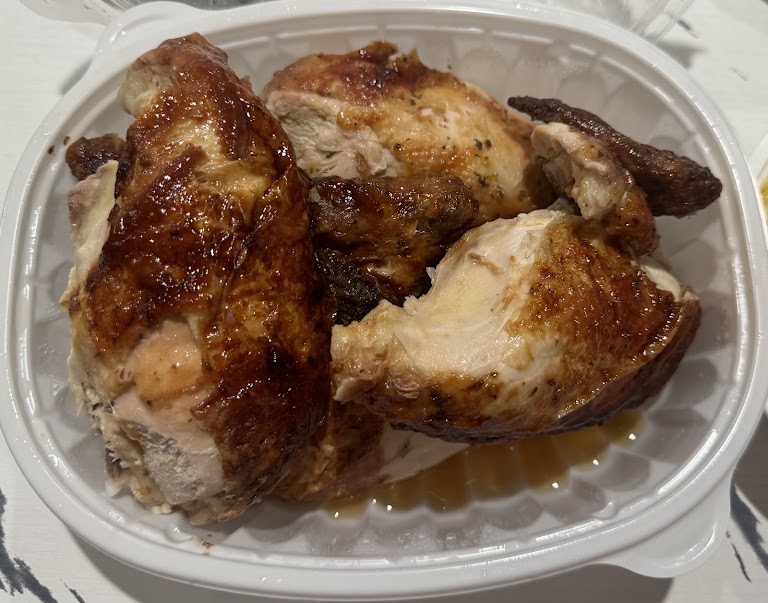 1/4 Chicken Dark + Leg at Calif Chicken Cafe