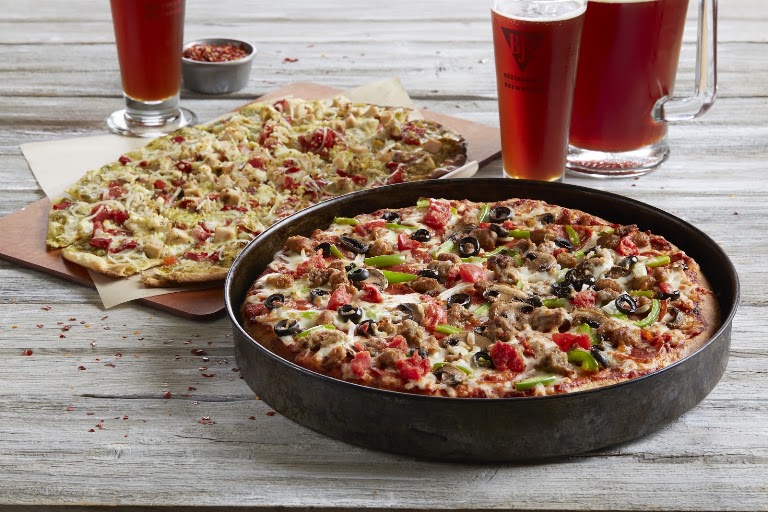 Mikes Hot Honey Pizza at BJ's