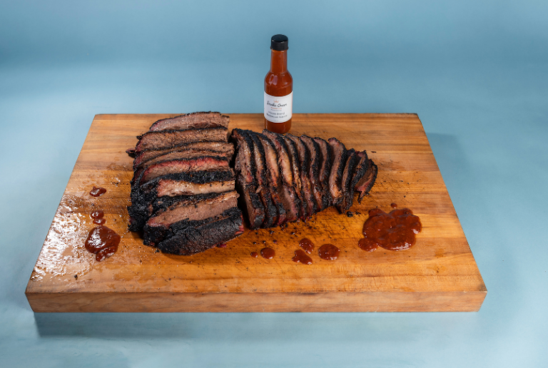 Brisket for 10 at Smoke Queen Barbecue
