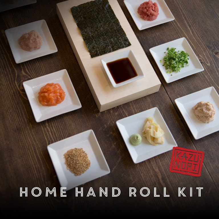 Salmon Sashimi Hand Roll Kit at KazuNori: The Original Hand Roll Bar