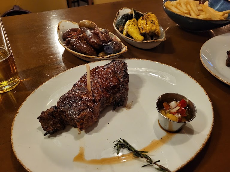 Gaucho Grill Tomahawk Ribeye at Gaucho Grill Pasadena