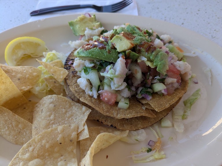 Carne Asada & 3 Potatoe Tacos at Habanero Mexican Grill