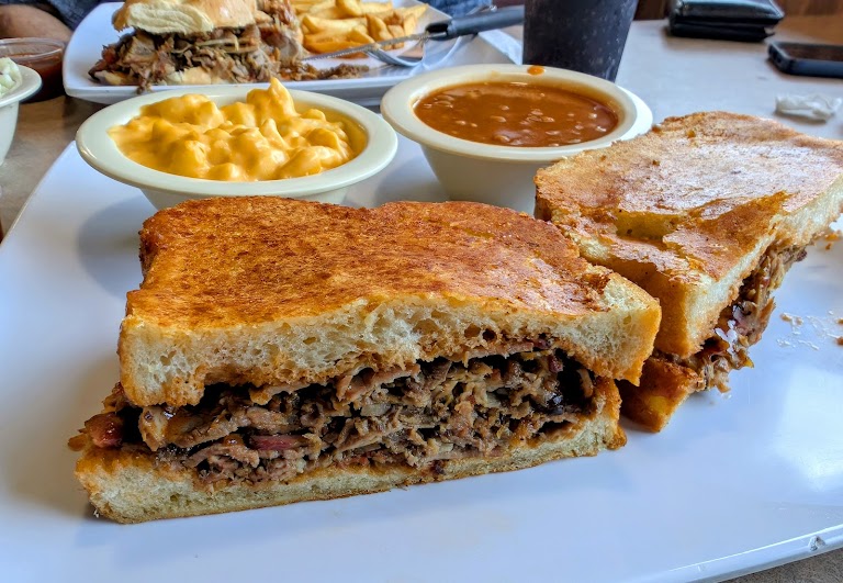 Beef Brisket Sandwich at The Bear Pit