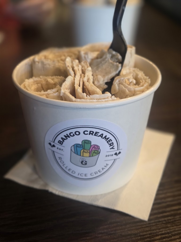 Ice Cream Scoop at Bango Creamery