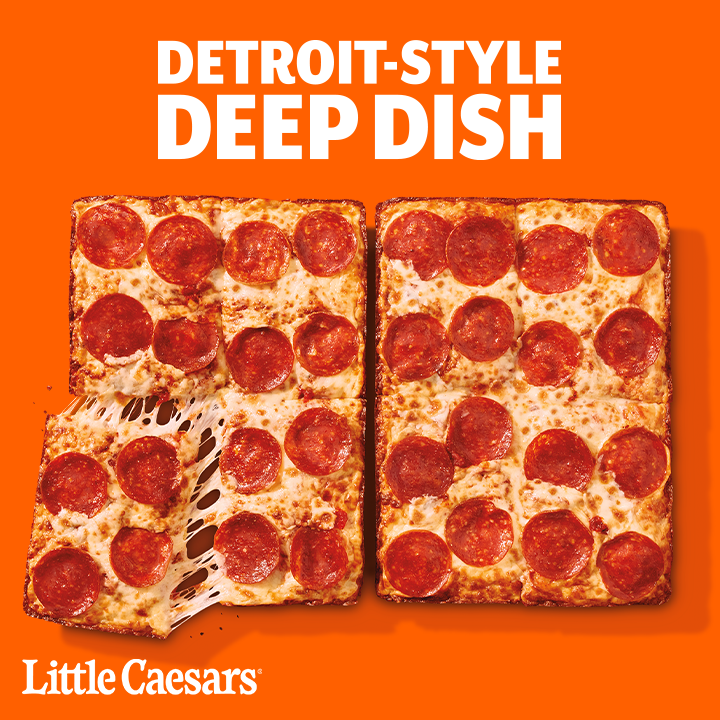Deep Deep Dish at Little Caesars Pizza