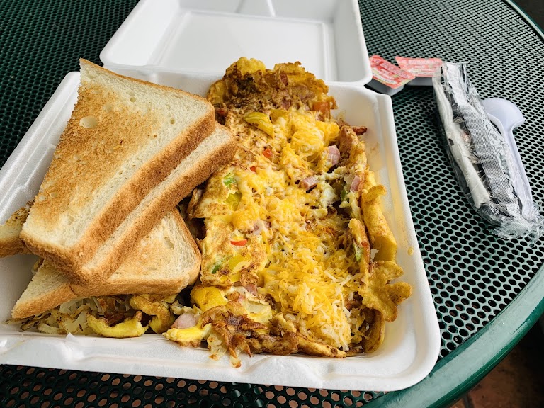Breakfast Plate at Chris's Burgers