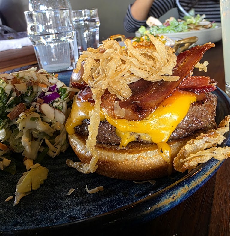 Barbecue Bacon Burger at Eureka! Claremont