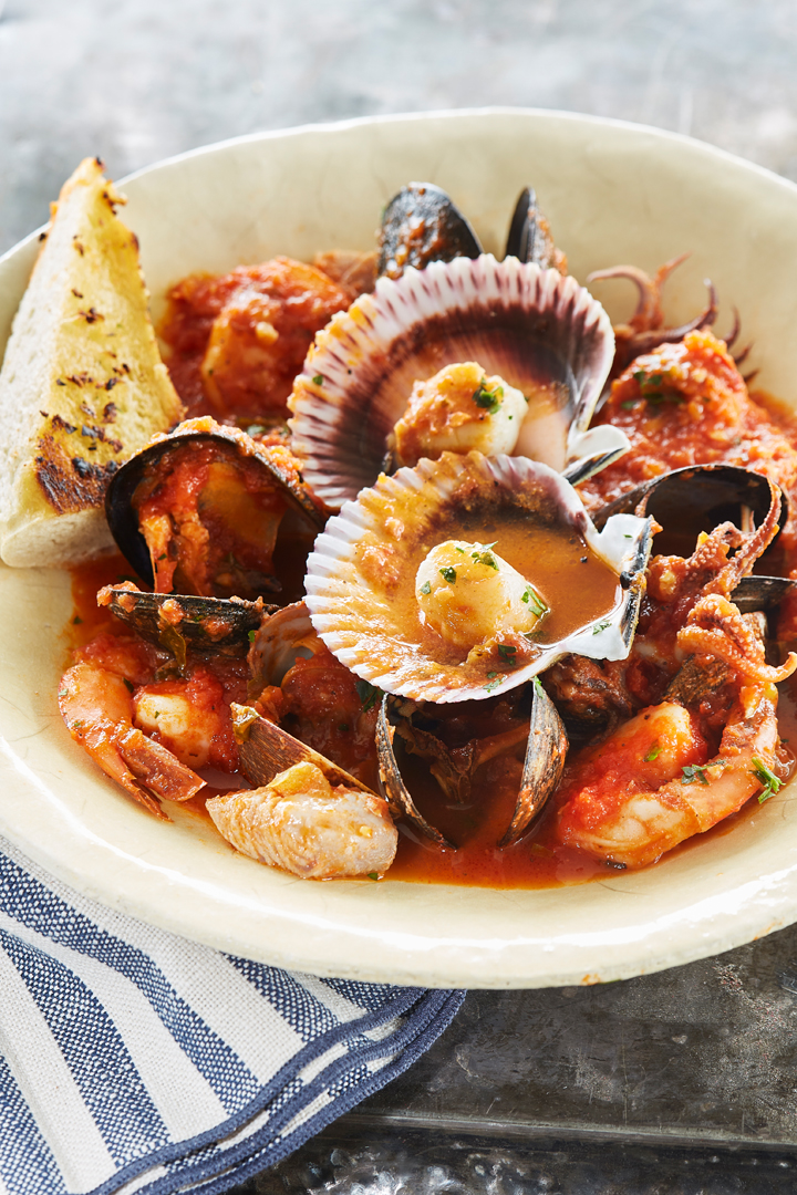 Jumbo Shrimp Platter at Bluewater Grill Seafood Restaurant Newport Beach