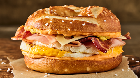 Signature Egg Sandwich at Einstein Bros. Bagels