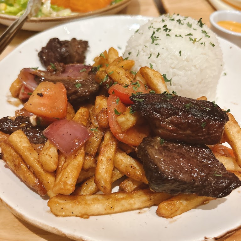 Lomo Saltado at VOX Kitchen & Bar
