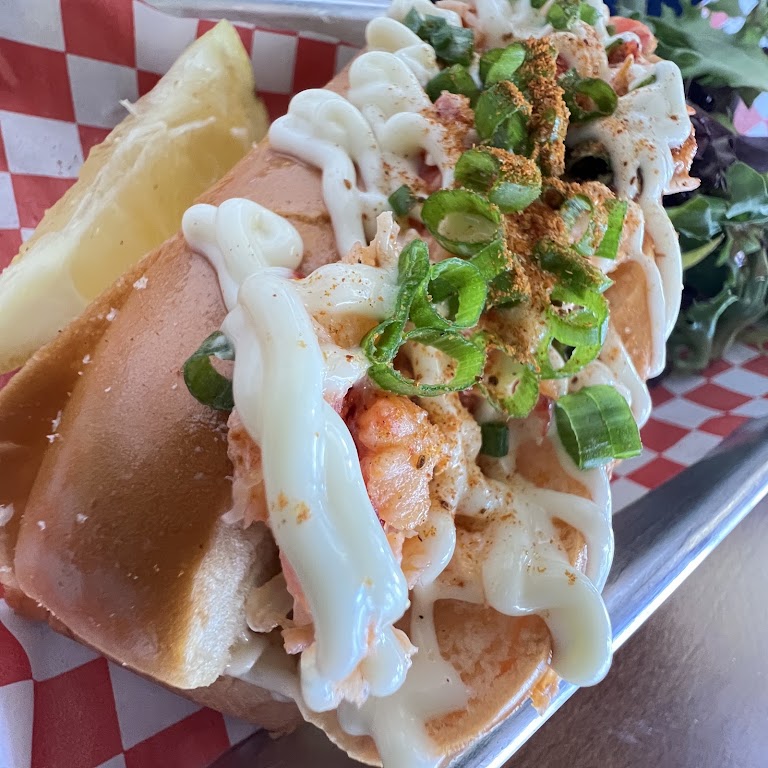 Lobster Roll at Lobster Guys Fountain Valley