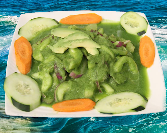 Aguachiles Verde/negros at El Ancla Restaurant & Bar