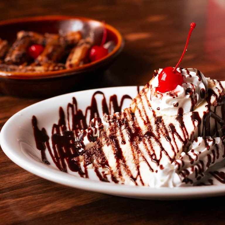 Fried Ice Cream at Los Toros Mexican Restaurant