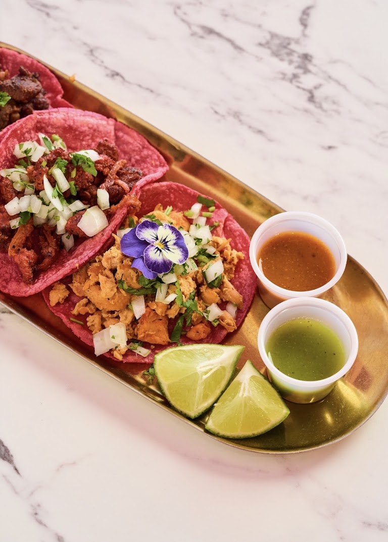Tacos at Pink & Boujee LA