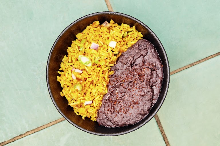 Rice & Beans at Tu Madre