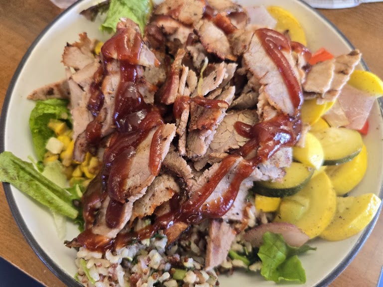 Salads at Eddie's Grill Village
