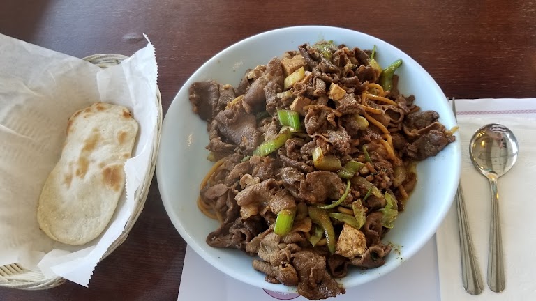 Beef at Golden Palace Mongolian BBQ
