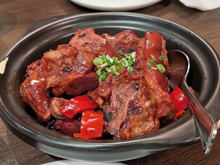 Salted Egg Yolk Ribs at 留湘小聚 Ping's Bistro Rowland