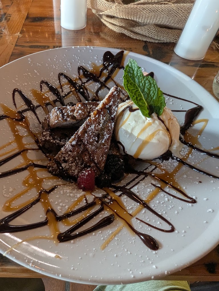 Cheesecake at Heirloom a Modern Farmhouse
