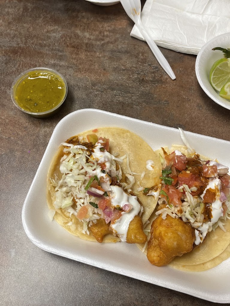 Fish Tacos at Tacos Ensenada