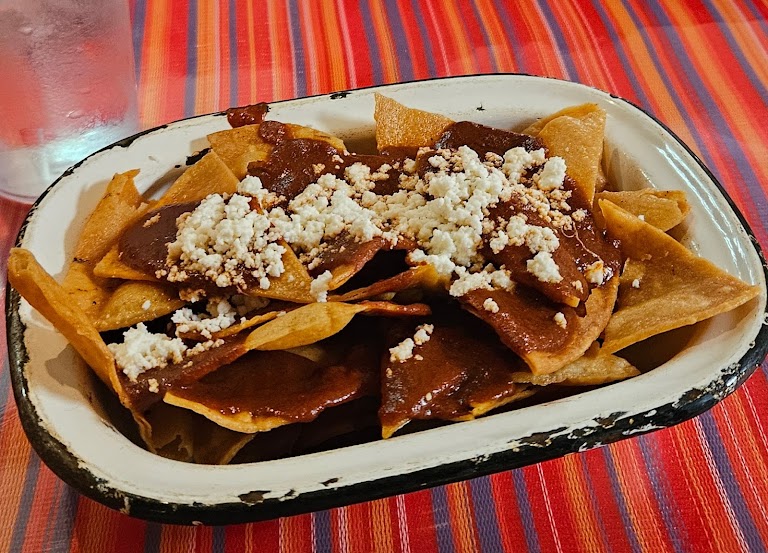 Quesadillas Fritas at Guelaguetza Restaurant