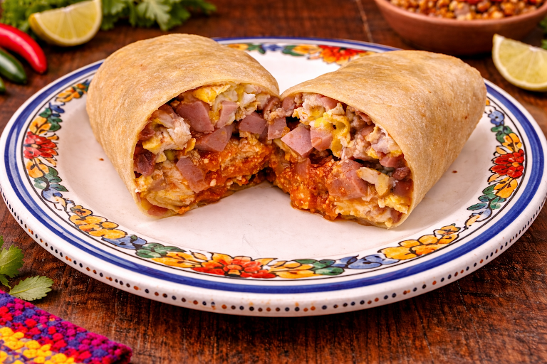 Breakfast Burrito at Mr. Giant
