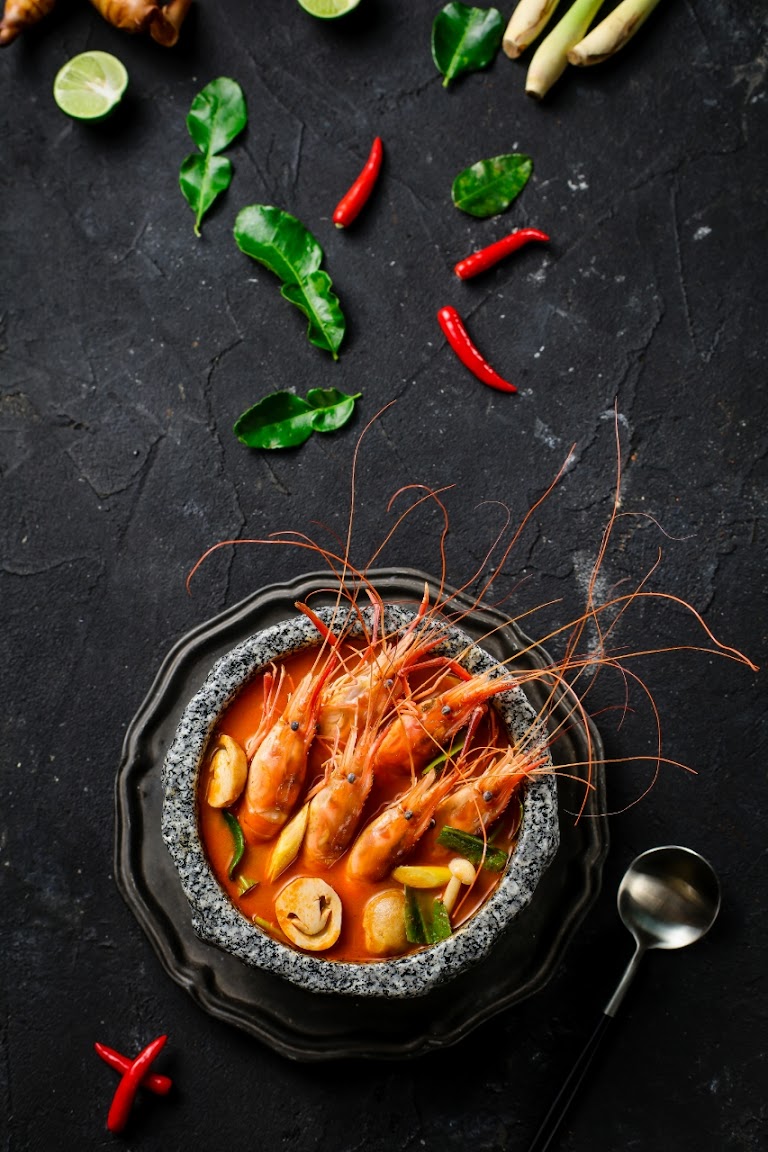 THAI Prawn Ceviche at Star Leaf Tea & Asian Kitchen