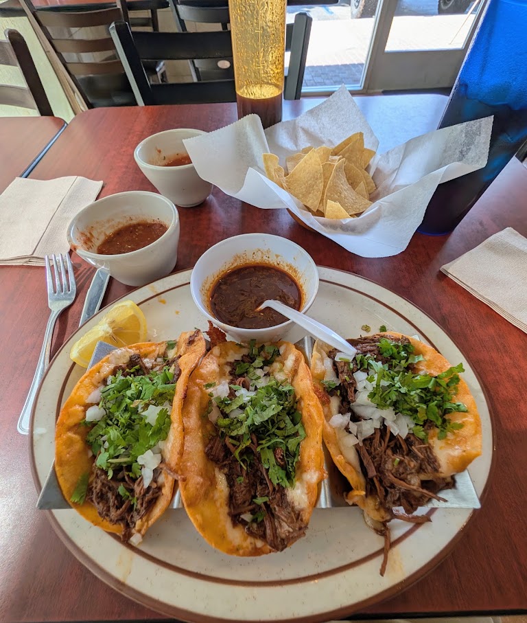 Tacos a La Carte at Casa Jimenez