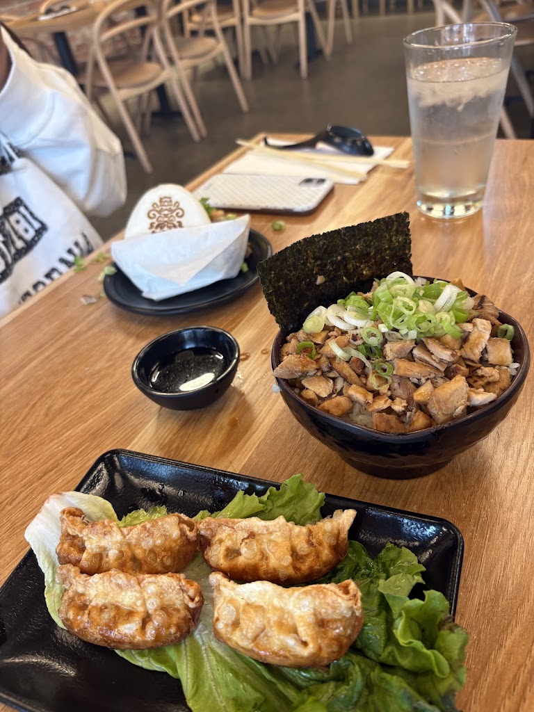 Pork Gyoza at Tatsu Ramen