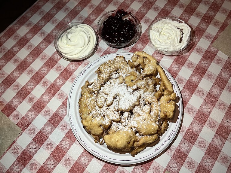 Mrs. Knott's Chicken Dinner Restaurant at Log Ride Funnel Cake