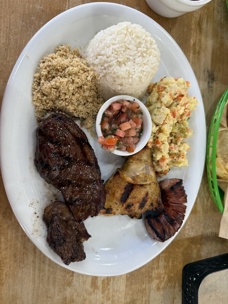 Brazilian Plate at Panelas Brazil Cuisine